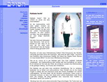 Tablet Screenshot of kabbala-heute.de